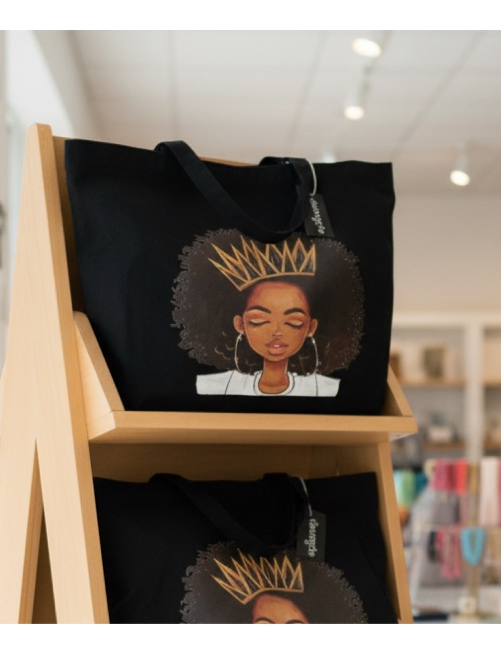 👸🏽🆕 👸🏽 Epicstep African American Women Tote Bag